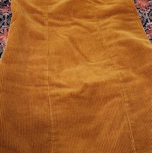 Corduroy dress